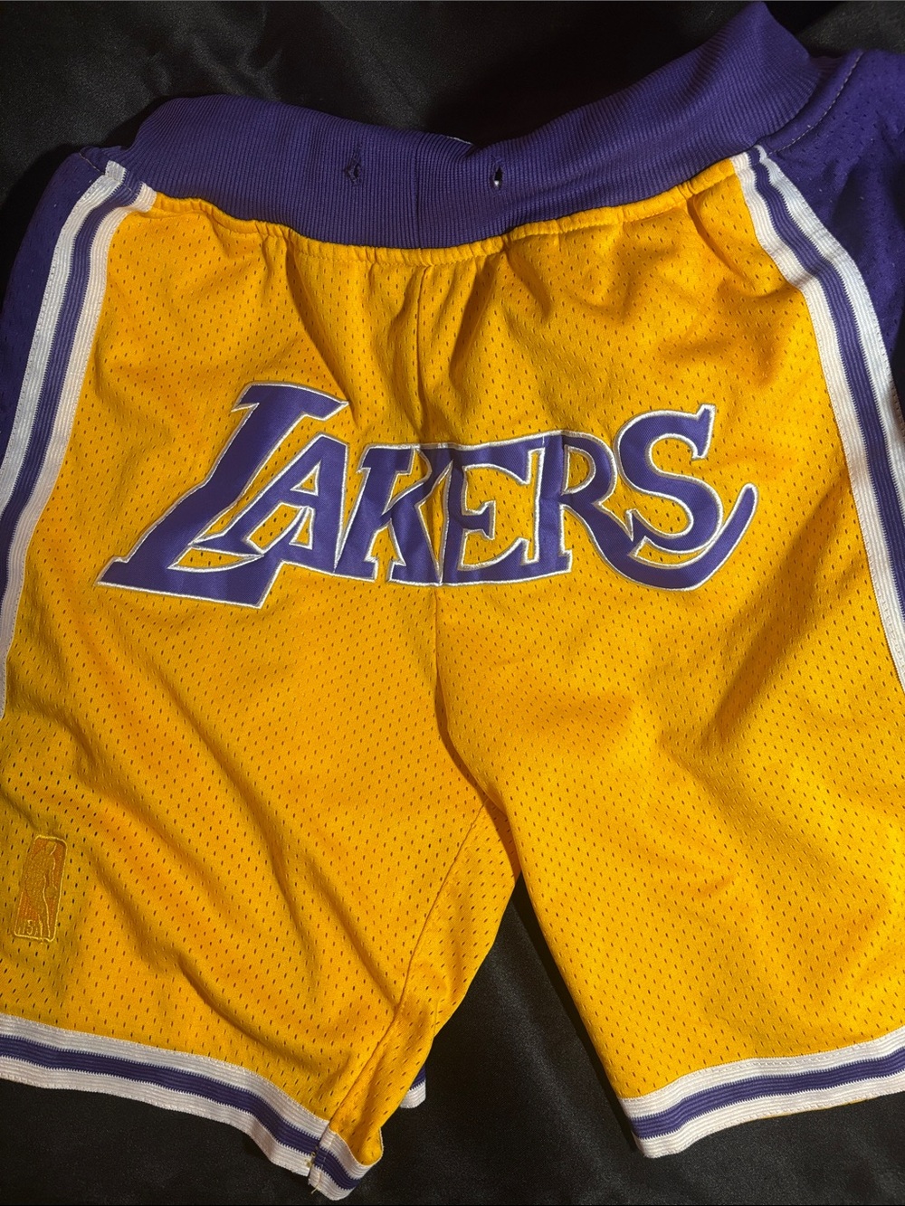 Just Don 1996-97 NBA Los Angeles Lakers Basketball Shorts
